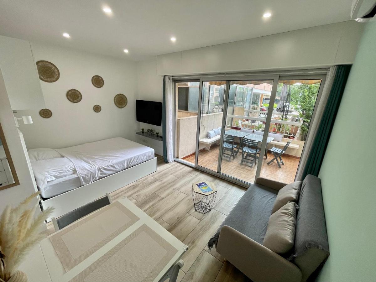 Superbe Studio Avec Terrasse Proximite Plage Сен-Мандріє-сюр-Мер Екстер'єр фото
